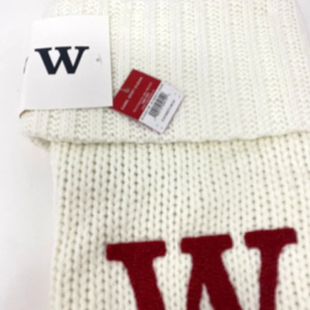 Target Wondershop Knit Monogram Christmas Stocking White Red Wondershop™ 20